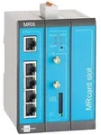 INSYS icom MRX3 LTE 1.1 modularer LTE-Router EMEA-Frequenzen VPN-Option - Blau/Grau