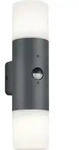 TRIO Fassadenleuchte HOOSIC 222260242 excl. 2xE27 max. 60W Aluguss anthr. BWM - Grau