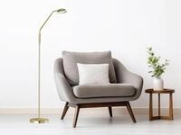 LED Stehleuchte Leseleuchte Messing mit Glas Lampenschirm - dimmbar - 160cm...