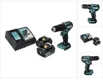 Makita DHP 483 RG Akku Schlagbohrschrauber 18 V 40 Nm Brushless + 2x Akku 6,0...