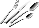 Besteck-Set - Edelstahl 18/10 - f&uuml;r 12 Personen - Silber