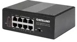 Intellinet 8-Port PoE+ Gigabit Switch mit PoE-Passthrough, Ein PD PoE-Port mit...