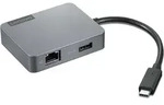 Lenovo Travel Hub Gen2 - Dockingstation - USB-C - VGA, HDMI - 1GbE - Campus - Grau