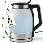 ProfiCook&reg; Wasserkocher 1,7 Liter | beleuchteter Wassertank | Glas mit 1,7L | Kettle