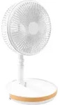 Aga Kabelloser faltbarer Ventilator 20 cm - Wei&szlig;