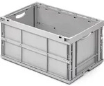 ALUTEC Faltbox aus Kunststoff (60x40x32cm, lebensmittelecht, -40/+80&Atilde;&yen;&iexcl;C) - Wei&szlig;