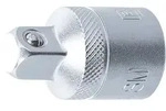 BGS 270 Adapter, matt verchromt, 10 (3/8) au&szlig;en - 12,5 (1/2) innen