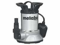 Metabo Klarwasser Tauchpumpe TPF 6600SN flachsaugend 450 Watt