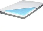 Genius eazzzy Matratze Deluxe 140x200 cm - orthop&auml;dische Visco...