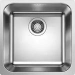 BLANCO SUPRA 400-IF R12 Edelstahl B&uuml;rstfinish - Silber