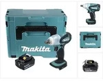 Makita DTW 251 G1J Akku Schlagschrauber 18 V 230 Nm 1/2" + 1x Akku 6,0 Ah +...