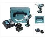 Makita DTW 251 RGJ Akku Schlagschrauber 18 V 230 Nm 1/2" + 2x Akku 6,0 Ah +
