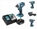 Makita DTD 152 RM1 Akku Schlagschrauber 18 V 165 Nm + 1x Akku 4,0 Ah +...