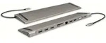 LogiLink USB 3.2 1-Docking-Station USB-C 11-Port PD silver - Silber