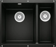 Blanco 526096, BLANCO ROTAN 340/160-U SILGRANIT schwarz