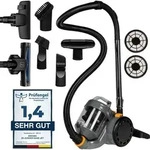 Staubsauger Zeegma Zonder Base Jet beutellos mit Set von Aufs&auml;tzen Schwarz 900W