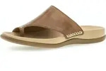 Gabor 03.700 Damen Pantoletten - Zehentrenner Pantolette braun Freizeit NEU - Braun -