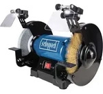Scheppach Doppelschleifer SM200LB mit LED-Beleuchtung 230V | 500 Watt | Schleifstein