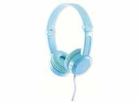 Onanoff On-Ear Kopfhörer BuddyPhones Travel, für Kinder, blau