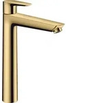 Waschtischmischer TALIS E 240 ohne Ablaufgarnitur polished gold optic polished gold