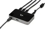 OWC OWCTB4HUB5P, Kabelgebunden, Thunderbolt, Grau, Space Gray, 40 Gbit/s, Aluminium,
