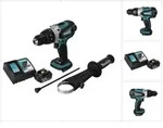 Makita DHP 458 RT1 Akku Schlagbohrschrauber 18 V 91 Nm + 1x Akku 5,0 Ah +...