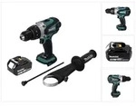 Makita DHP 458 T1 Akku Schlagbohrschrauber 18 V 91 Nm + 1x Akku 5,0 Ah - ohne