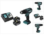 Makita DHP 485 RT Akku Schlagbohrschrauber 18 V 50 Nm Brushless + 2x Akku 5,0...