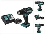 Makita DHP 482 RT1 Akku Schlagbohrschrauber 18 V 62 Nm + 1x Akku 5,0 Ah +...