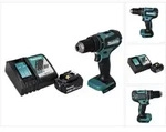 Makita DHP 485 RT1 Akku Schlagbohrschrauber 18 V 50 Nm Brushless + 1x Akku 5,0...