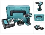 Makita DDF 487 RF1J Akku Bohrschrauber 18 V 40 Nm Brushless + 1x Akku 3,0 Ah +