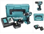 Makita DDF 487 RFJ Akku Bohrschrauber 18 V 40 Nm Brushless + 2x Akku 3,0 Ah +