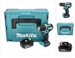 Makita DDF 487 F1J Akku Bohrschrauber 18 V 40 Nm Brushless + 1x Akku 3,0 Ah +...