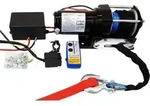 Berger & Schr&ouml;ter | 12V Seilwinde mit Funkfernbedienung, bis zu 2.722 kg...