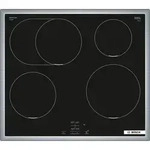 Bosch Serie 4 NIF645CB5E, Schwarz, Edelstahl, Integriert, 58 cm,