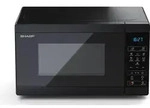 SHARP YC-MS02E-B Mikrowelle, 800W Mikrowellenleistung, 11 Leistungsstufen,...