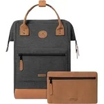 CABAIA Freizeitrucksack Rucksack mit Laptopfach Adventurer Melanged Backpack 18L