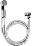 Cornat Bidet-Handbrausen-Set SA143 Verwendbar an Armatur & Eckventil - Silber
