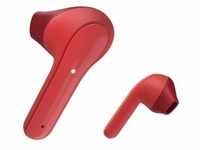Hama Freedom Light In-Ear Kopfhörer rot True Wireless Bluetooth Sprachsteuerung