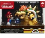 4 Zoll Figurenset Mario Vs. Bowser Diorama