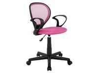 Bürostuhl Schreibtischstuhl Pink H-2408F/1406