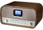 Soundmaster DAB970BR Nostalgie Musikcenter mit DAB+, CD, Bluetooth, Farbdisplay -