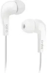 SBS In-Ear Studio Mix 10 Stereo-Kopfhrer mit Mikrofon Wei fr Musik - Wei&szlig;