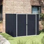 vidaXL 46255, vidaXL Ger&auml;tehaus Anthrazit 195x198x159 cm Verzinkter Stahl Grau