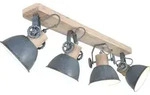 Besselink licht ST2729GR, E27, 4 Gl&uuml;hbirne(n), LED, Grau - Grau