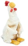 Senger Kuscheltier Huhn klein | wei&szlig;