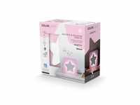 Bigben Bluetooth portabler Lautsprecher COLORLIGHT Narvy Stern LED pink AU385427