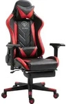 Gaming Stuhl mit Fu&szlig;st&uuml;tze und ergonomsichen 4D-Armlehnen gaming chair in