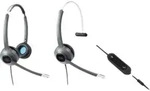 Cisco 522 Wired Dual - Headset - On-Ear - kabelgebunden - 3,5 mm Stecker -