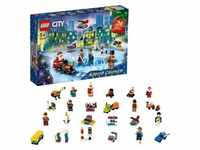 LEGO 60303 City Adventskalender 2021 Minimodellbau, Weihnachtskalender für...